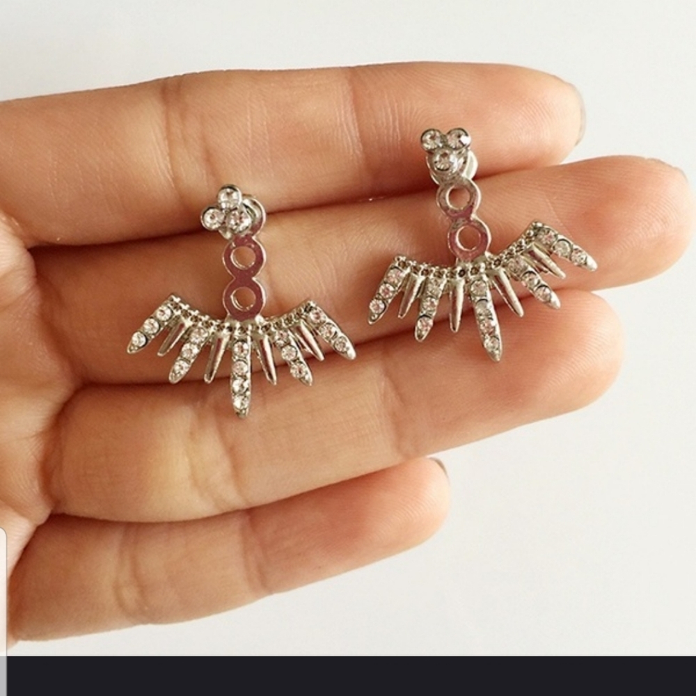 Beautiful Earrings in ROSE GOLD - Picture 2 of 11